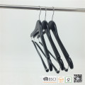 Black Hospital Locked Bar Clothes Coat Storage Hanger